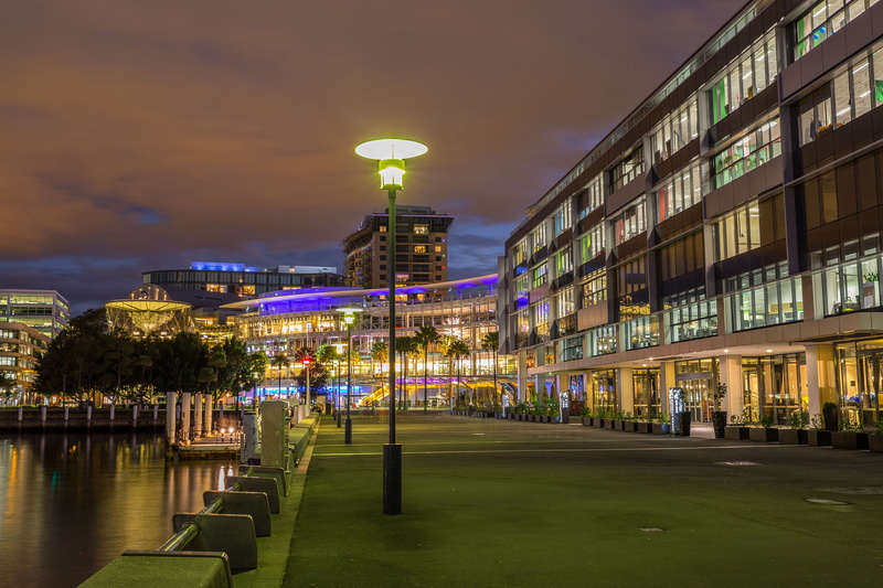 building exterior, sunset, city, light, white, town, cloud - sky, nightlife, landscape, view, glow, cityscape, riverwalk, urban, sky, building, floor, shine