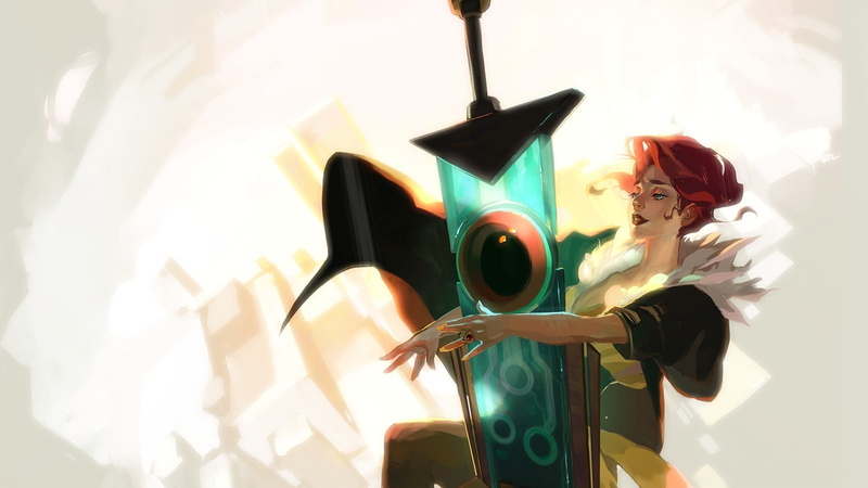 waist up, art and craft, toy, human representation, side view, representation, 1080P, nature, leisure activity, transistor, artwork, one person, red, big sword