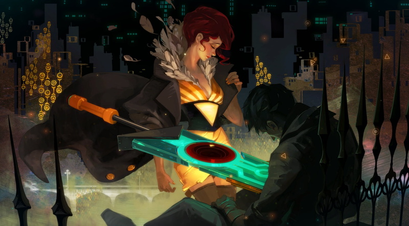 dark, PC gaming, Red (Transistor), Transistor, 1080P, game characters, Game CG