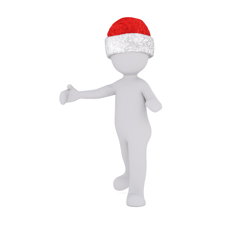 people, toy, doll, cut out, white male, santa claus, stand, red, 3d model, childhood, swing, innocence, isolated, starting position, full length, figure