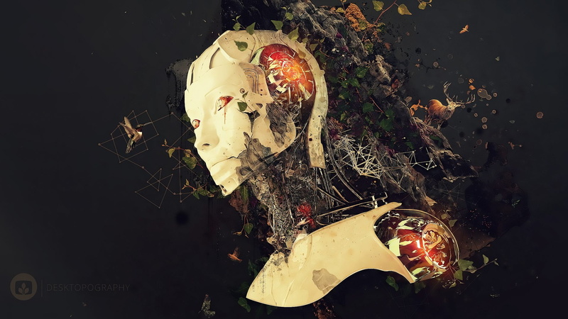 digital art, 1080P, Deus Ex Machina