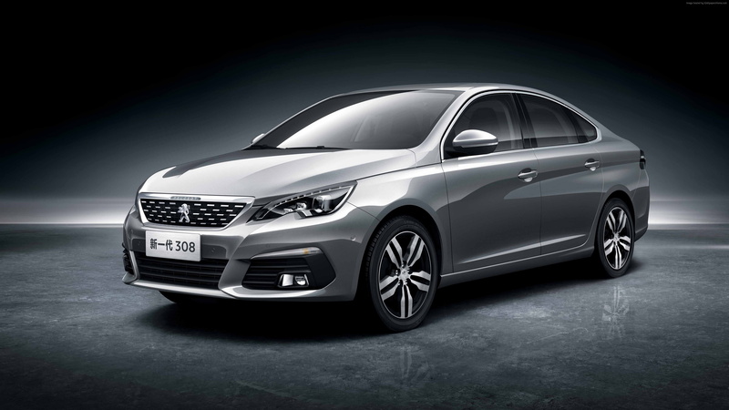 Beijing Motor Show 2016, 4K, sedan, Peugeot 308 Sedan, Auto China 2016, grey