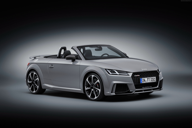 Audi TT RS, Beijing Motor Show 2016, Auto China 2016, Roadster (8S), silver, 4K