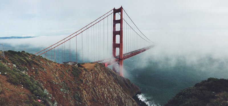 nature, landscape, 5K, bridge, USA, Golden Gate Bridge