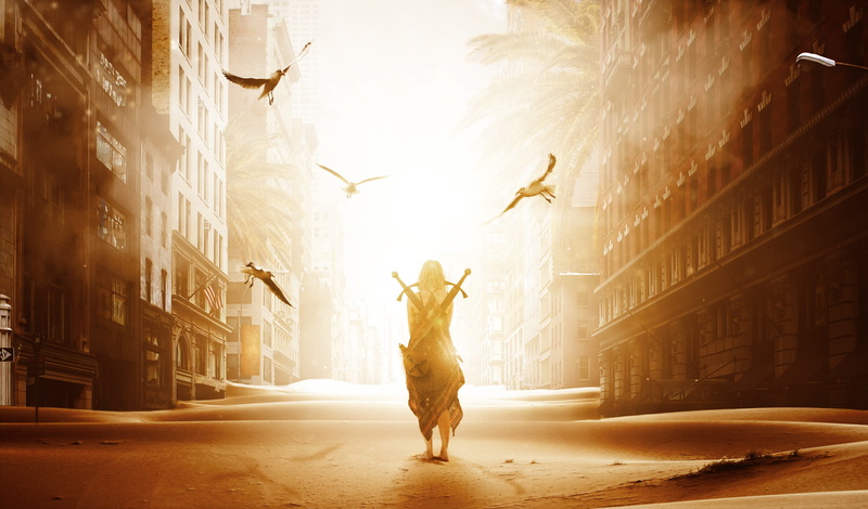 nature, back light, skyscraper, one animal, desert, america, sun, sunbeam, travel, survive, two, alley, road, back lit, atmosphere, metropolis, buildings