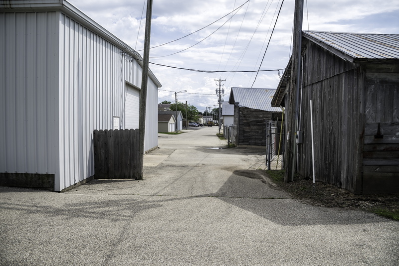 back, day, wood - Material, wisconsin, industry, architecture And Buildings, empty, telephone poles, building, architecture, direction, nature, 5K, iron
