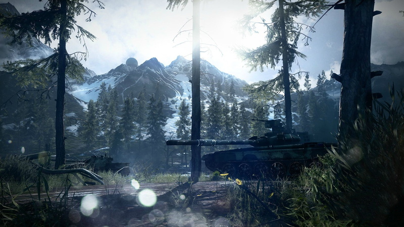 war, video games, 1080P, tank, Battlefield 3, trees