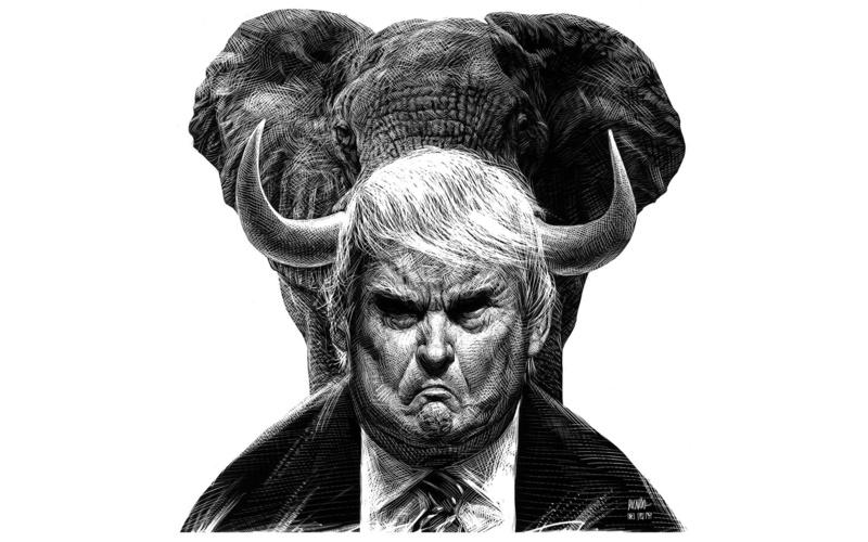 Republican Party, 2K, Donald Trump, elephant, GOP