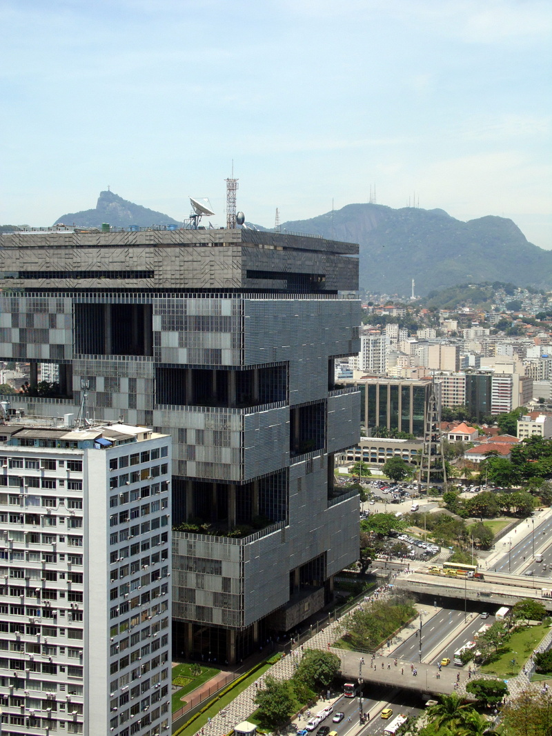 built Structure, sunlight, 4K, day, building, Avenida Chile, sky, City, architecture, rio de janeiro, city, window, urban Scene, Rio De Janeiro, outdoors