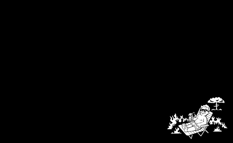 studio shot, indoors, representation, holiday, Fallout, man, black background, nature, celebration, creativity, artwork, statue, angel, vault boy, vault boy fallout