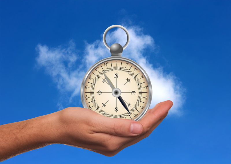 nature, cloud - sky, human body part, career, navigational compass, meteorology, direction, hand, close-up, instrument of measurement, north, equipment
