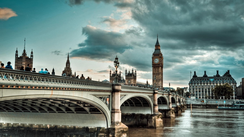 city, london, ben, big, tower, bridge, river, 1080P, clock, nature and landscapes, westminster