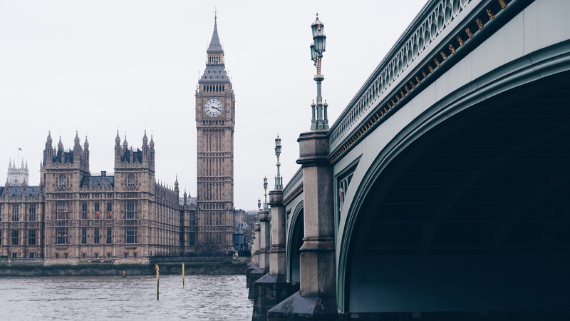 Westminster, nature, London, water, 5K, Big Ben, bridge, England