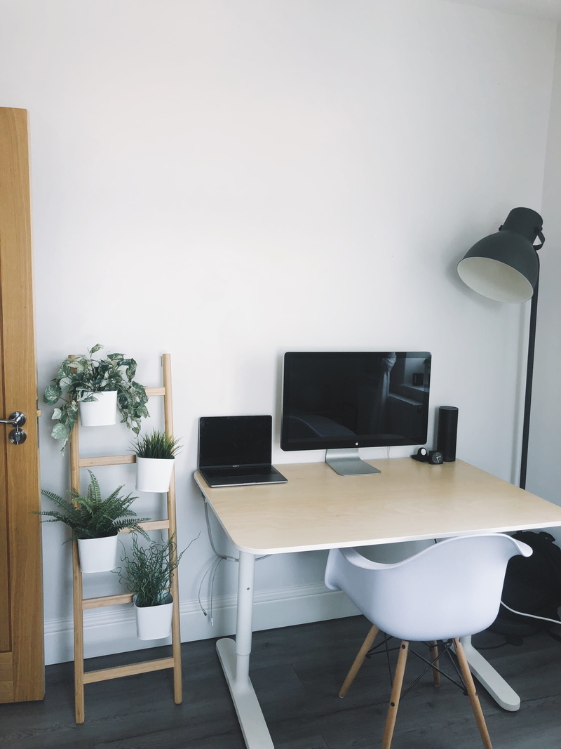 chair, seat, electric lamp, united kingdom, laptop, furniture, living room, modern, business, home interior, plant, technology, potted plant, office, indoors