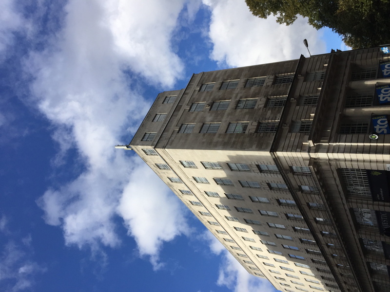 shadow, office building exterior, building exterior, lighting, tower, reflection, sky, terminal house, city, architecture, outdoors, no people, office