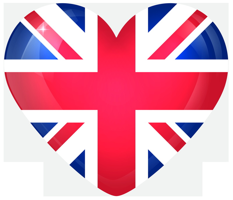 Flag, British Flag, Heart, Union Jack, 5K, Misc