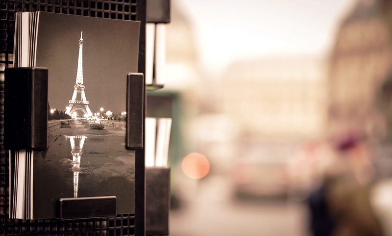 1080P, La tour Eiffel, France, Eiffel tower, image, the city, blur, cards, Paris, street