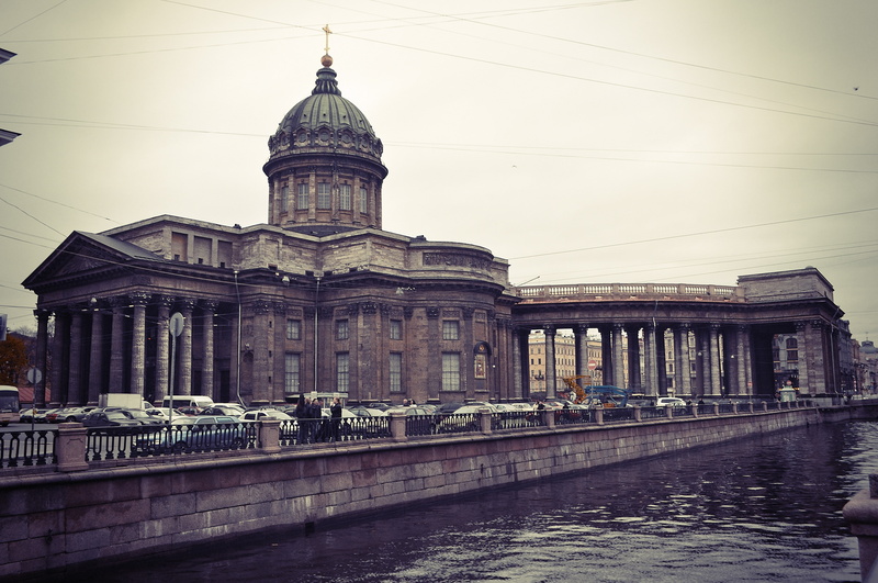 Russia, promenade, 4K, St. Petersburg, Saint Petersburg, Kazan Cathedral, Peter, river