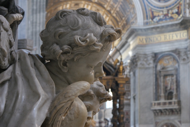 the past, rome, built structure, craft, the basilica, belief, sculpture, 4K, famous Place, italy, architecture, building, cathedral of st peter, ornate