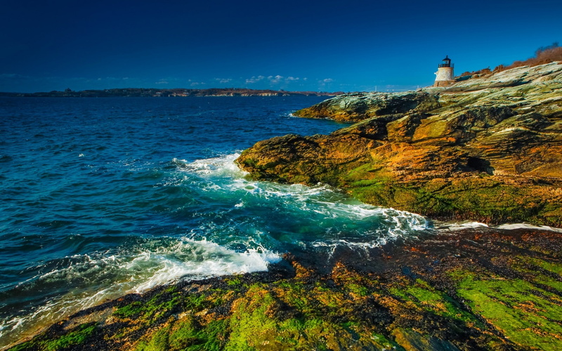 Newport, Lighthouse, Coast, 1080P, Bristol, Wales, Bay, England