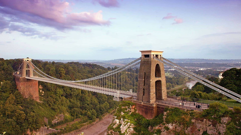 clifton, mountain, sky, suspension bridge, scenics - nature, architecture, plant, day, bridge, connection, travel destinations, engineering, cloud - sky