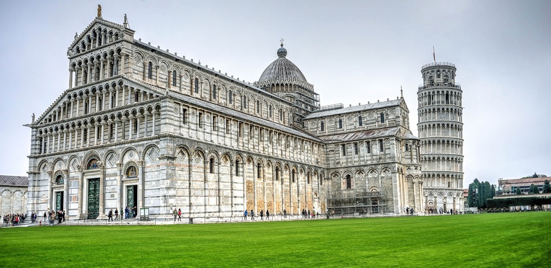sky, dome, landmark, plant, travel destinations, nature, outdoors, leaning tower, government, concrete, built structure, white, tower, european, the past
