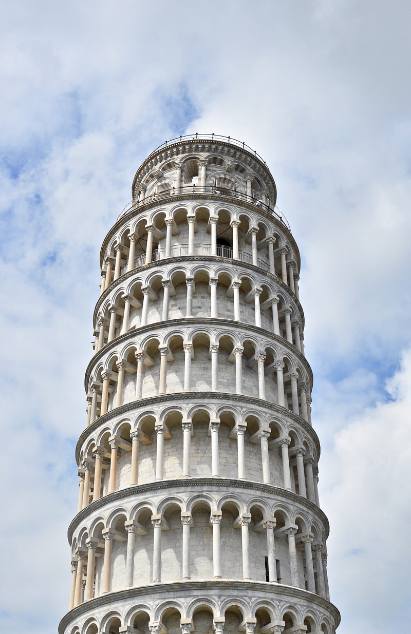 renaissance, religion, building, Leaning Tower, nature, Tuscany, the past, europe, marble, cloud - sky, city, travel, history, sky, florence - Italy, leaning