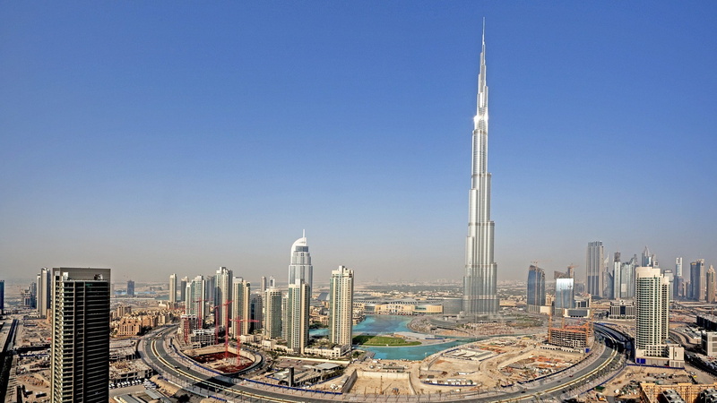 Dubai, sky, Skyscraper, 1080P, building, city, Burj Al Arab, Urban, Cityscape, Hotels