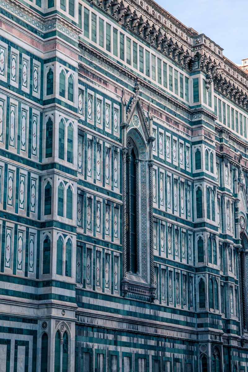 the past, day, no people, outdoors, cathedral of florence, full frame, city, dom, history, dome, firenze, low angle view, church, 1080P, building, travel