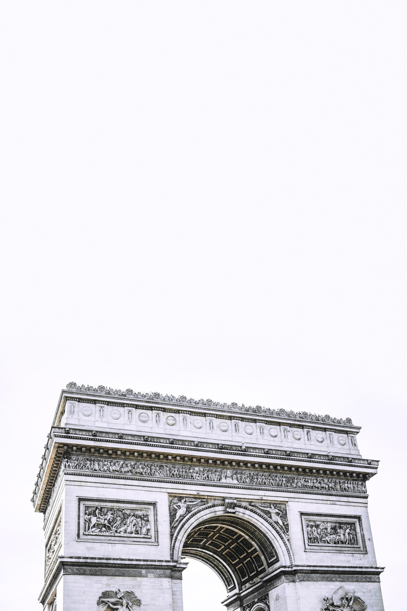 international Landmark, white, ornate, tourist, city, urban Scene, arc de Triomphe, 5K, roman, landmark, triomphe, triumphal Arch, famous Place, capital Cities