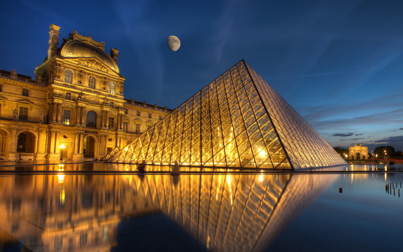 France, Paris, Louvre, 2K, Ile-de-France, digital