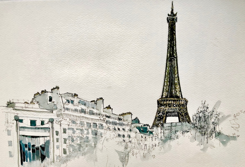 Ile-de-France, 4K, District of Gros-Caillou, the city, Paris