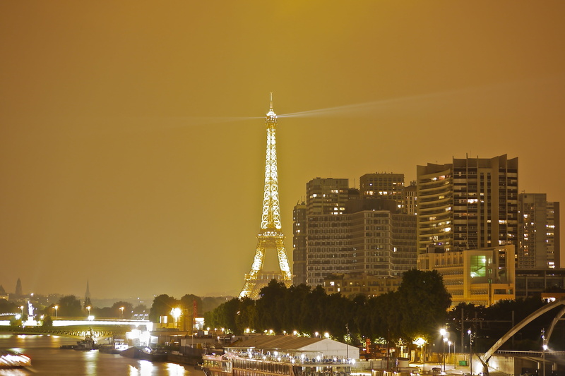 city, Midas, 4K, dOr, Gold  Tour, Minuit, stroll, buildings, Seine  river, FR, high, ray of light, Tower, Ile-de-France, architecture, night, river  ray