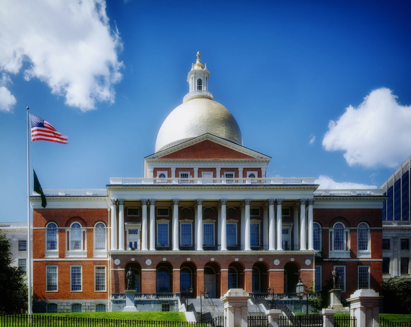 the past, building exterior, cloud - sky, statehouse, outside, history, sky, Dome, patriotism, building, politics, no people, historic, built structure