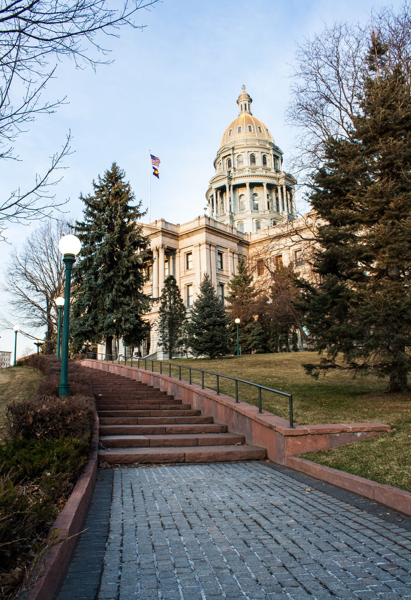 the way forward, landmark, direction, cap hill, footpath, nature, gold, outdoors, history, capital, sky, walkway, travel destinations, tree, sidewalk, no people