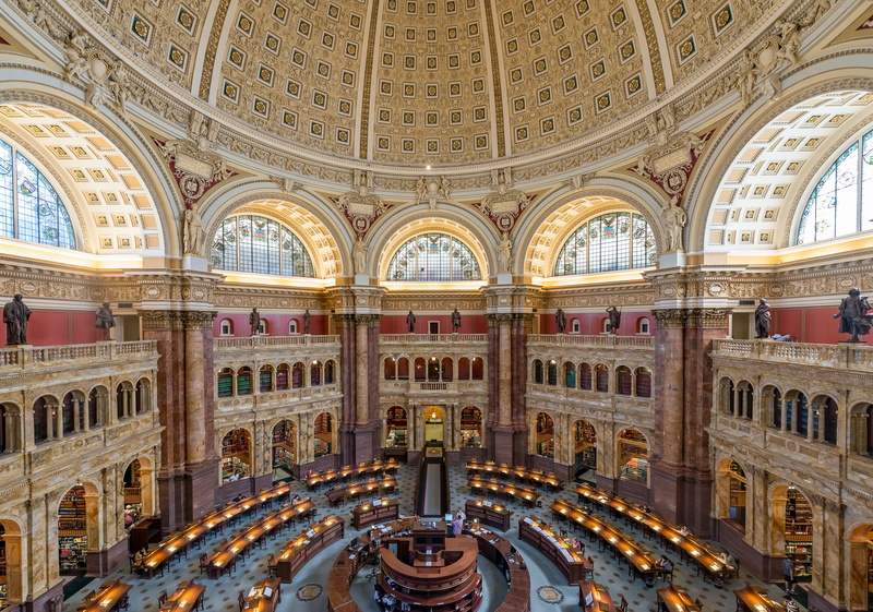 library, art and craft, the past, architectural feature, 5K, window, no people, architecture and art, built structure, building, history, congress, architectural column