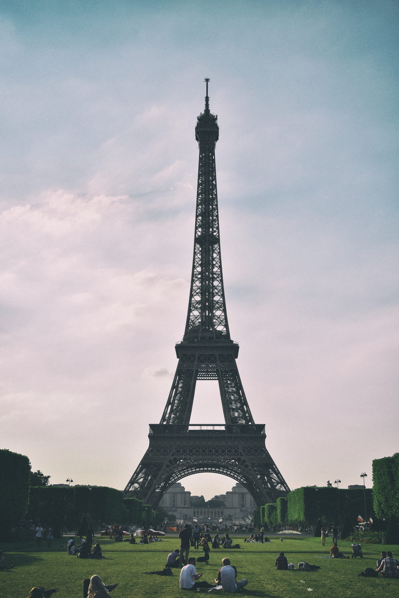 city, iron, large group of people, metal, 4K, paris, architecture, tall - high, built structure, romantic, tourism, sky, cloud - sky, tower, french, sunset