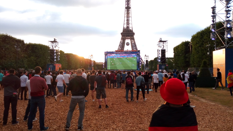 tourism, people, paris, men, tower, travel, crowd, large group of people, group of people, outdoors, travel destinations, euro 2016, tall - high, sky, built structure