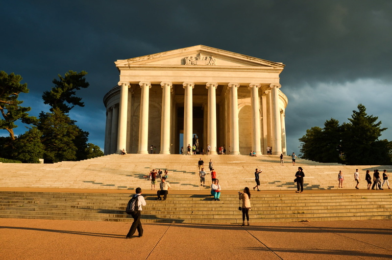 district of columbia, travel destinations, nature, evening, people, building exterior, washington, architecture, group of people, sunset, plant, travel