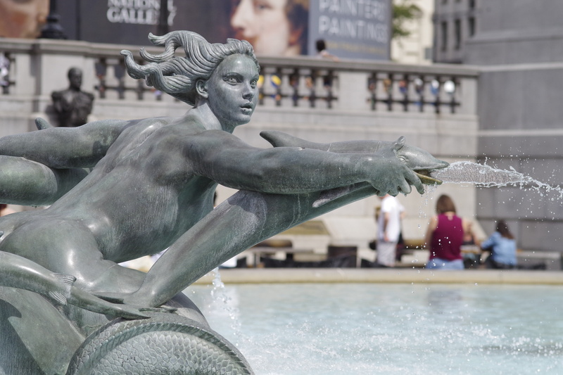 focus on foreground, day, creativity, art and craft, building exterior, statue, travel destinations, representation, craft, built structure, london, beauty