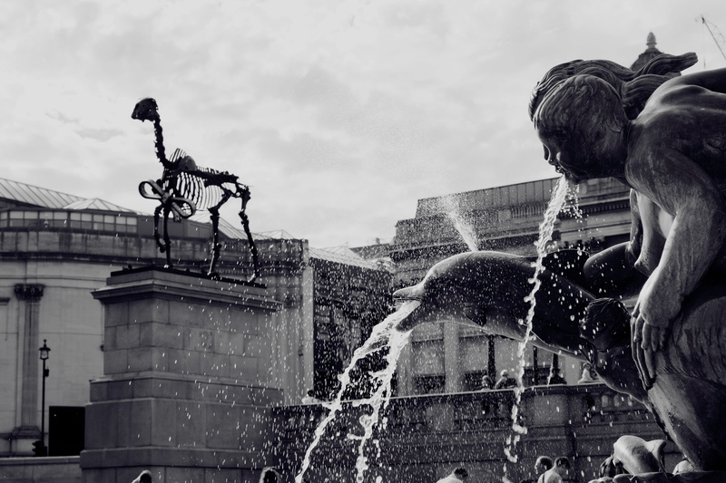 building exterior, history, fountain, statue, representation, water, nature, flowing, architecture, spraying, day, craft, outdoors, sky, human representation