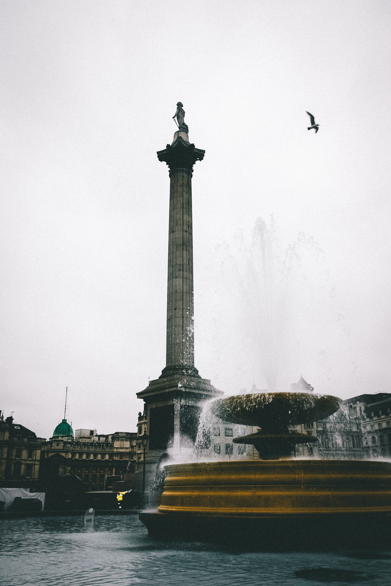 tourism, vertebrate, water, gray, structures, Water fountain, travel, nature, animal, sky, spraying, famous landmark, high, landmark, architecture, statue