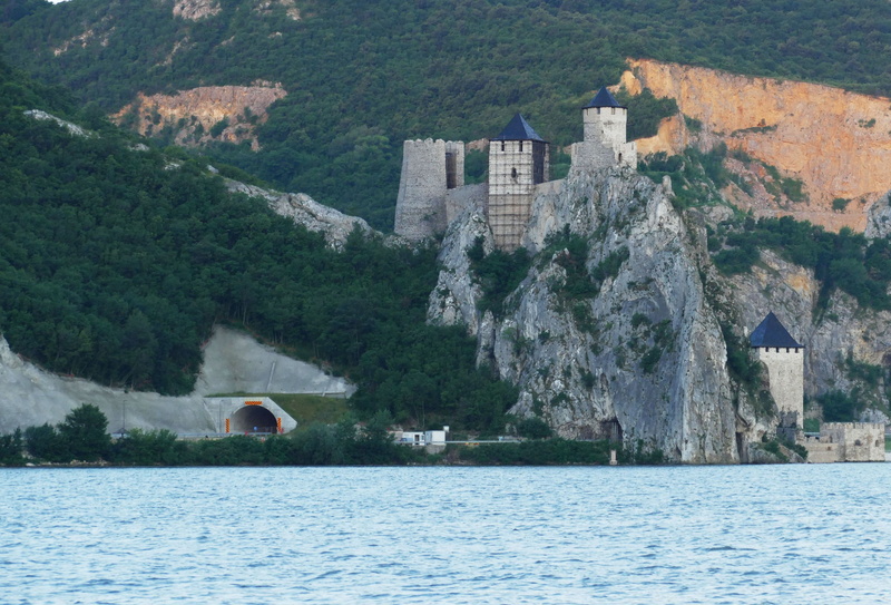south east europe, danube canyon, no people, water, building exterior, tree, the past, travel destinations, plant, outdoors, danube cruise, danube gorge