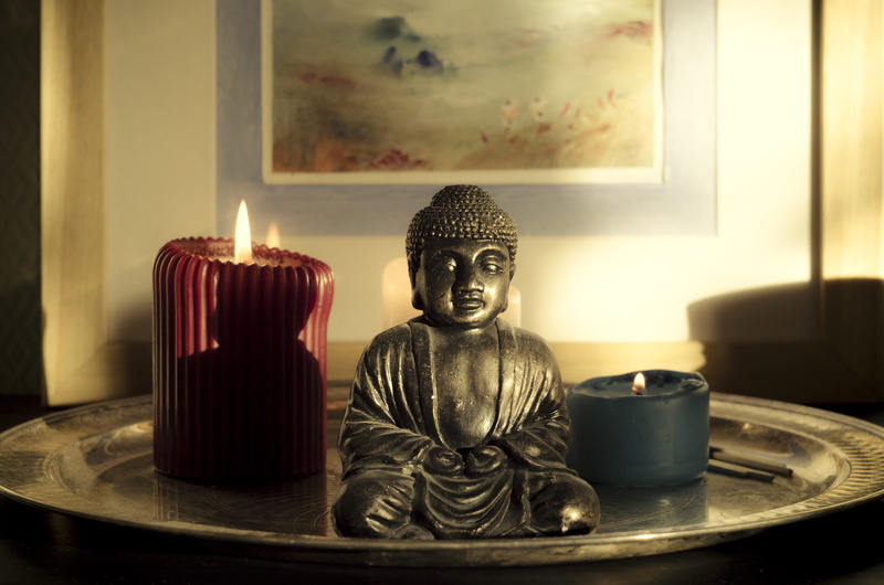home, finland, human representation, heat - temperature, tranquility, nature, belief, buda, illuminated, korpo, yoga, meditation, idol, 4K, candle, spirituality