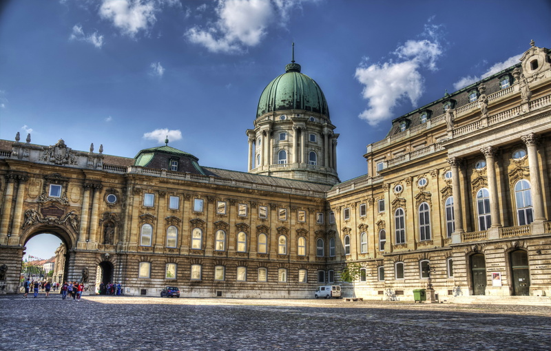 Hungary, Budapest, Royal Palace, Buda castle, 4K, Architecture