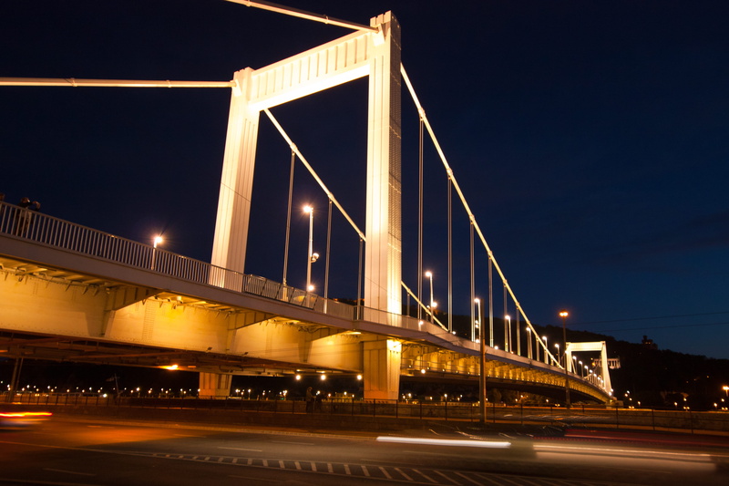 river, sky, transportation, speed, 2K, travel destinations, hungary, night, nature, building exterior, road, city, built structure, motion, architecture