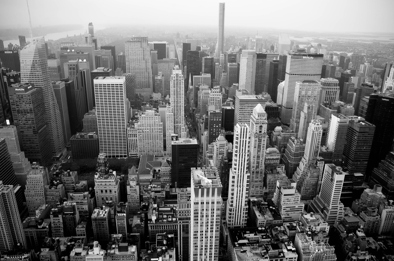 financial district, uSA, cityscape, new york, new York State, black And White, scale, famous Place, residential district, office, tower, new, crowd, empire State Building