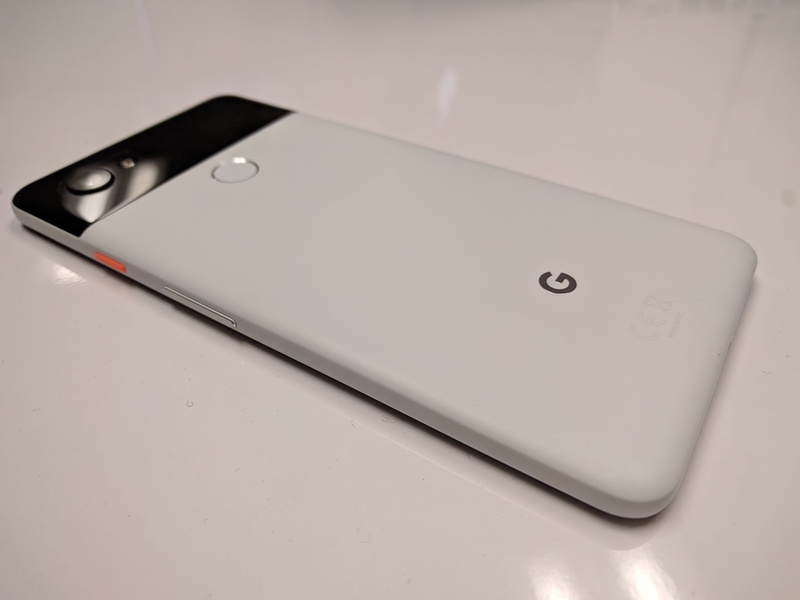 phone, two objects, connection, high angle view, google, close-up, wireless technology, convenience, copy space, studio shot, pixel 2 xl, smart phone, communication