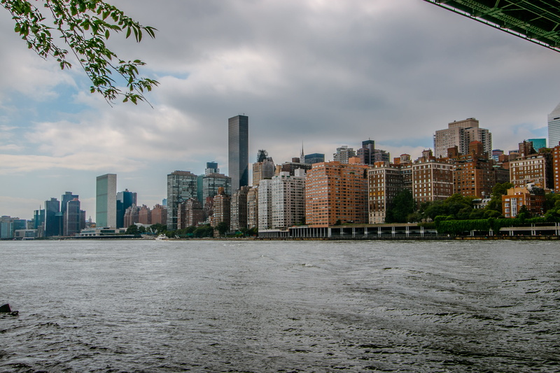 modern, downtown district, no people, united states, cityscape, roosevelt island, landscape, sky, architecture, outdoors, river, urban skyline