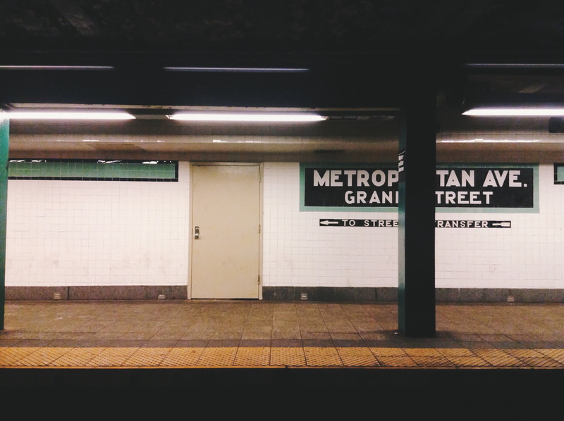 subway station, architectural column, street, night, platform, white, avenue, no people, wall, script, architecture, public transportation, western script